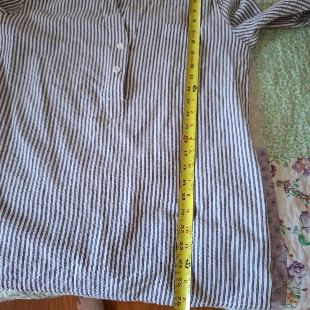 Striped Button-Up Shirt - Picture 5 of 16